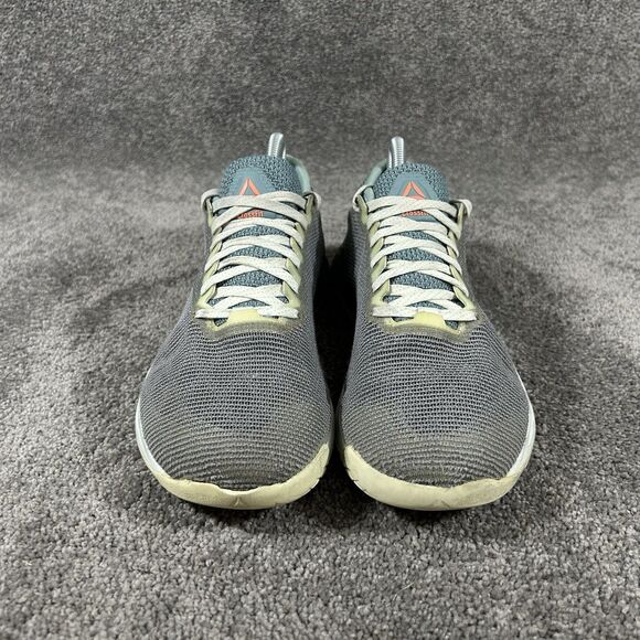 Reebok Nano 9 FU6831 Women’s Sz 8.5 Green Gray Training Athletic Gym Shoes Used - Picture 5 of 13